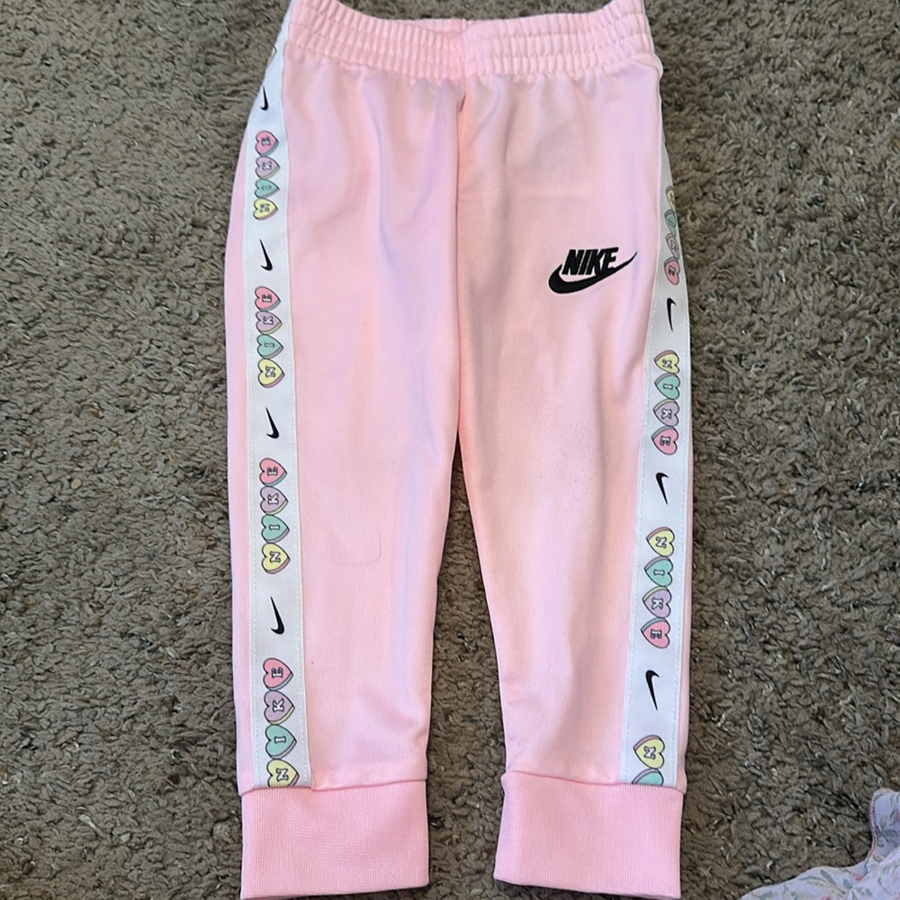 Nike Pink Candy Hearts Track Pants